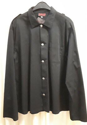 Aderlass Classic Shirt Denim schwarz A-3-37-001-00 Gr. S