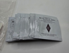 (QTY 25) Charlotte Tilbury 10 Warm Beautiful Skin Foundation Sachet Sample 1ml