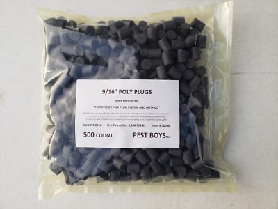 500 ct.  Super plugs used for sealing 9/16'' termite drill holes