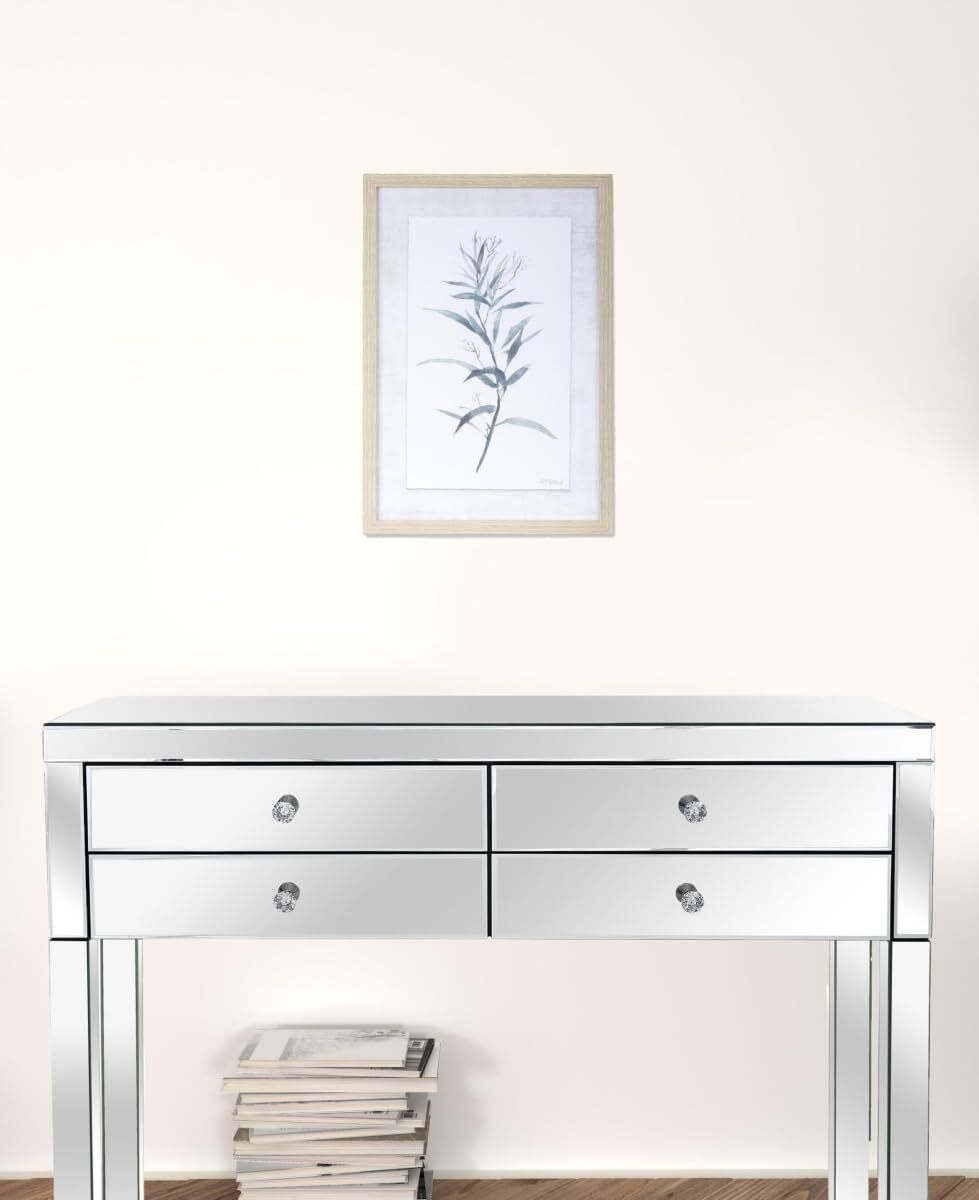 Набор из Двух серых Акриловых Листьев для декора стен 16890₽