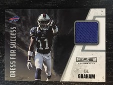 2012 Panini R & S Dress For Success #31 TJ Graham Game Used Jersey Buffalo Bills