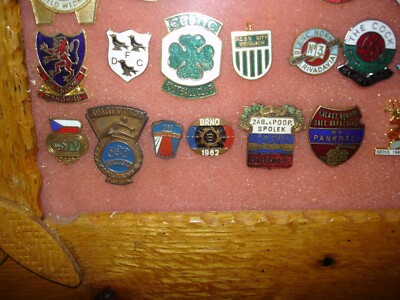 Vintage collection of England Football soccer+ all 59 badges | eBay