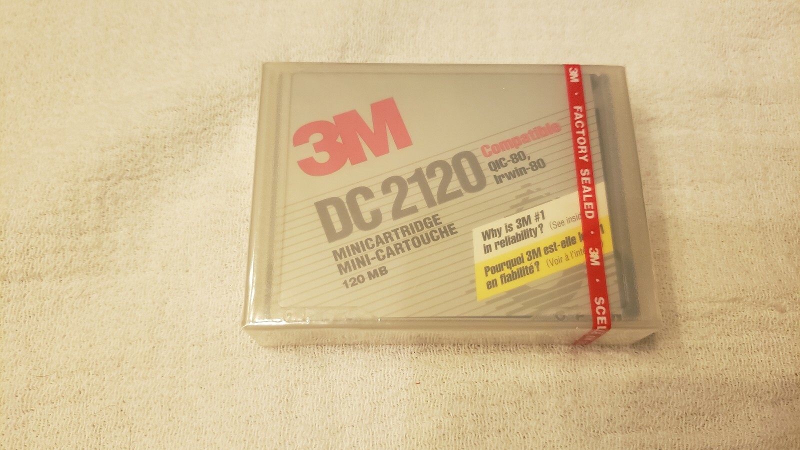 3M DC 2120 Mini Data Cartridge Tape (Pack of 10) New in Package eBay