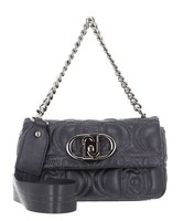 Liu Jo Thilini Crossbody Bag Xs Schultertasche Tasche Antracite Met. Anthrazit