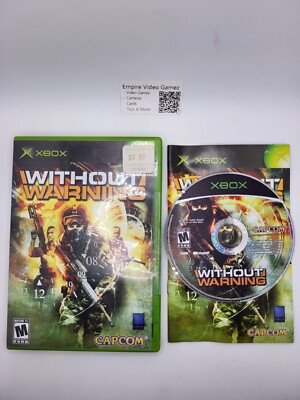 Without Warning (Microsoft Xbox, 2005) - Complete - CIB
