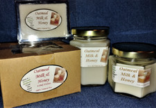 Hand Poured Arousing Scents Soy Candles, Tarts Votives - Oatmeal Milk Honey
