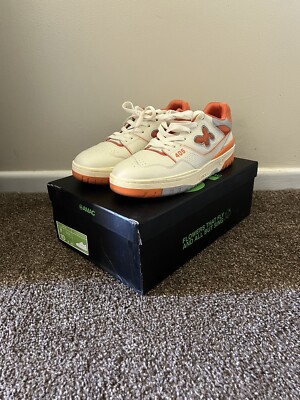 NWOT New Balance AMAC Customs 405 low AMAC Custom 405 New Balance 550 Orange Offwhite Size 9 Brand  main image 3