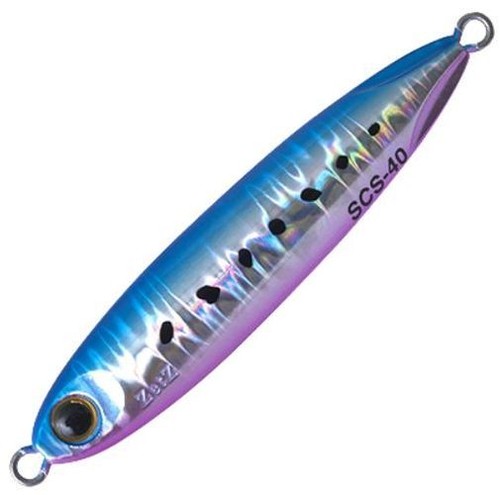Zetz Jig Slow Blatt Cast-Up GR.15 – Esche Da Pesca Colore MG-529 (Argento) - 2