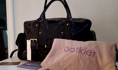 BOTKIER Sasha Satchel Leather Handbag COA, Tags, Storage Bag