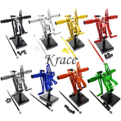 For NSR250 MC21 1990-1993 MC28 PGM4 1994-1997 Rearset Footrest Footpegs Pedals