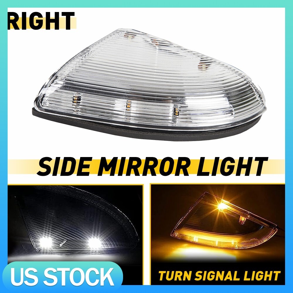 Right Passenger Side Mirror Turn Signal Light Lamp For 2009-2014