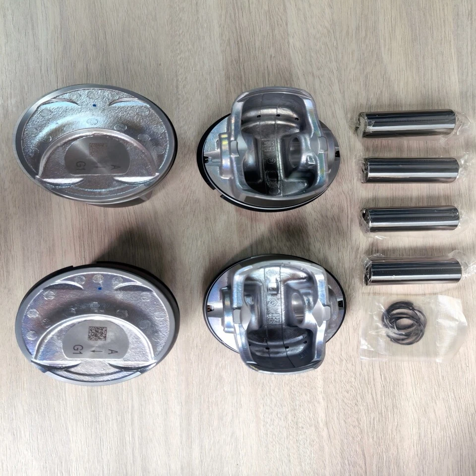 Piston &Pins Standard for Hyundai Sonata Kia Optima TURBO 2.0L 23410-2G400 G4KH Foto 3 de 4