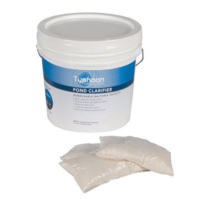 Atlantic Typhoon Pond Clarifier - (12) 8 oz Water Soluble Packs, TPWCP06