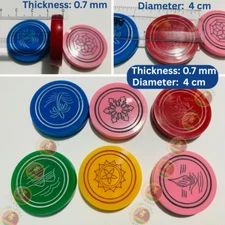 Champion's Choice – Premium Carrom Striker Set (2 pcs) | International Standard