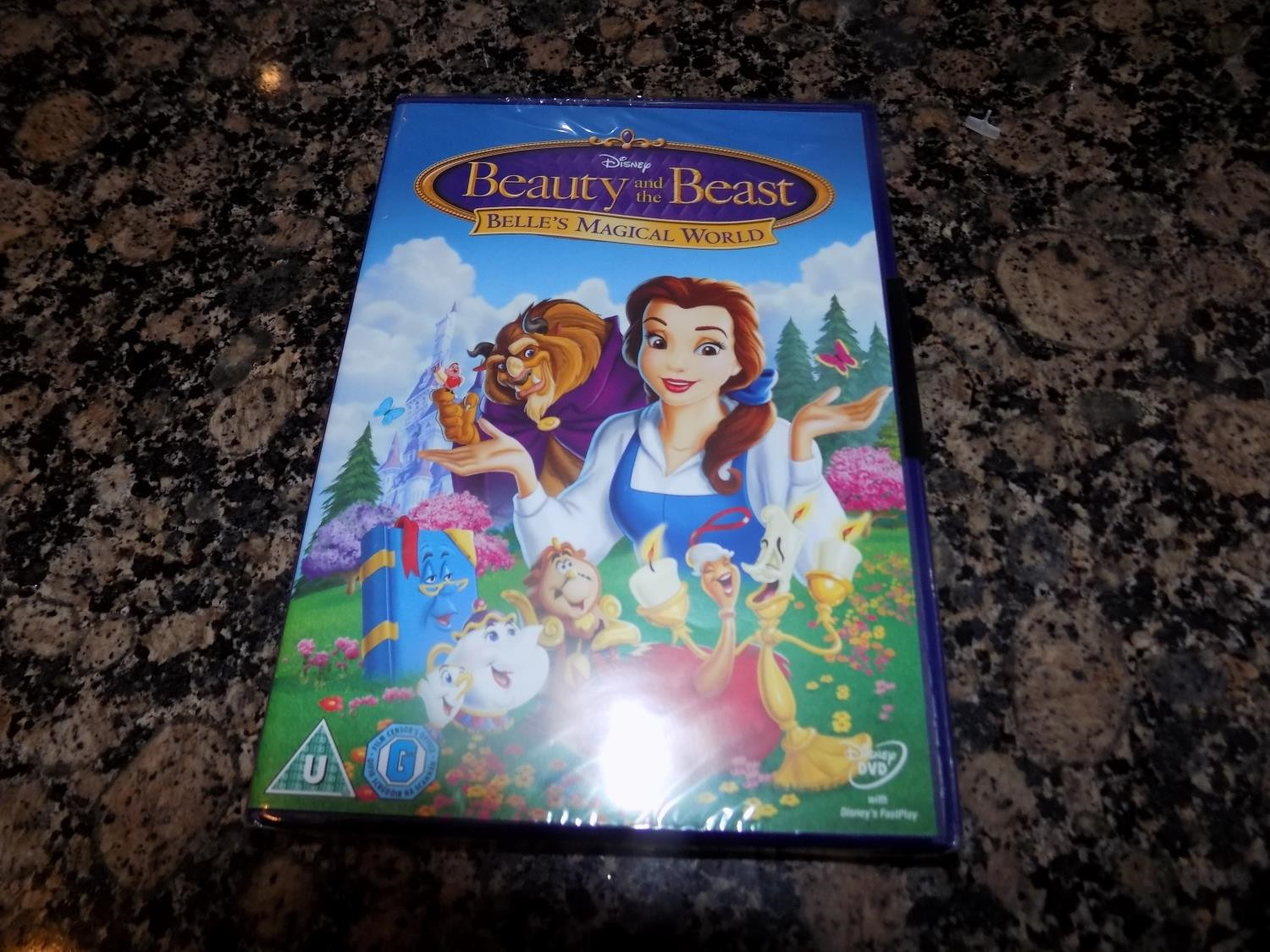 BEAUTY & THE BEAST BELLE'S MAGICAL WORLD DVD FREE SHIPPING