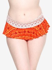 Disney Moana Traje de Baño Traje de Baño Volantes Falda Parte Inferior Juniors Extra Pequeño XS NUEVO CON ETIQUETAS