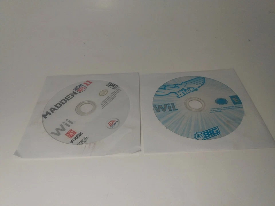 SSX Blur Madden 11 Nintendo Wii Games Lot Discs Only - Image 3 of 4