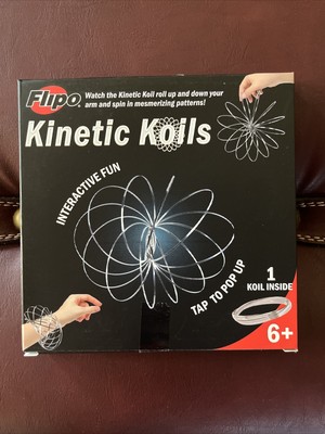 Kinetic Koils Spring Flow Ring Multi Sensory by Flipo Interactive - Royal Blue
