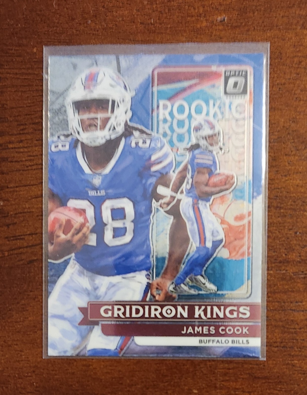 2022 Optic James Cook Gridiron Kings Insert Buffalo Bills Rookie