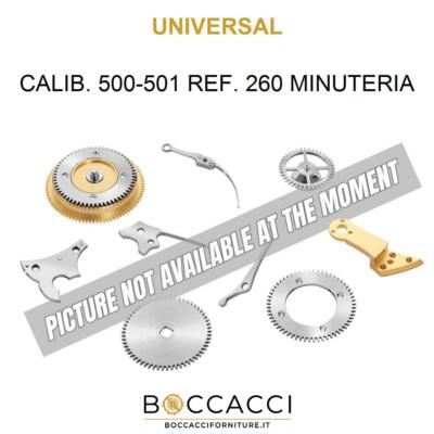 UNIVERSAL CALIB. 500-501 REF. 260 MINUTERIA Calib: 500-501 (EXCELLENT STATE)