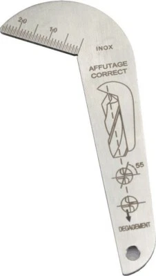 Drill Point Angle Gauge From Chronos Dasqua 8511-0010