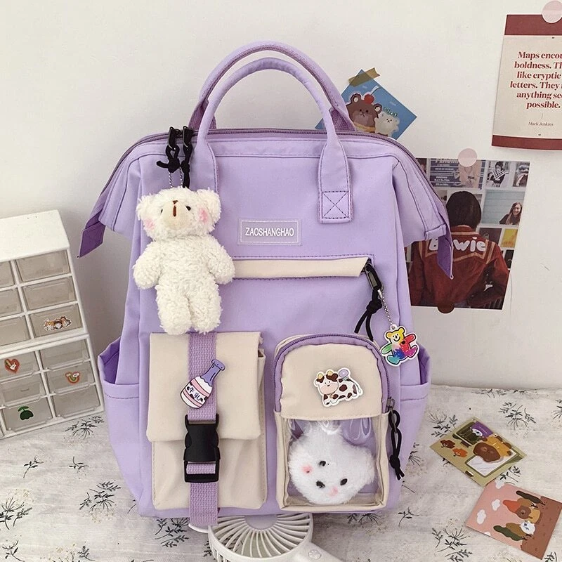 Sac a dos violet top