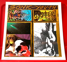 Sonic Youth Sister/Sopwith Camel Album Cover Art PICTURE / PRINT 11.5" x 11.5"