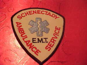 Paramedic WCA Alstar Ambulance State of New York Shoulder Patch  Unused