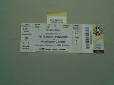 Zach Sanford   1st NHL Game  Washington Capitals