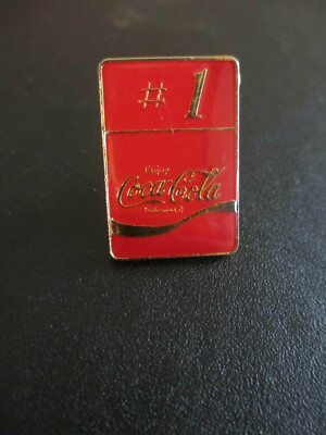 Vintage Coca Cola Enjoy Coke #1 Pin Lapel Tie Tac
