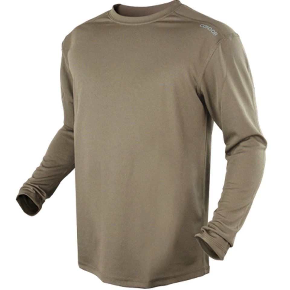 Condor 101121 Maxfort Moisture Wicking Long Sleeve Athletic Workout Top T-Shirt - Image 4 of 4