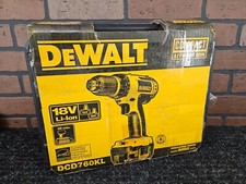 ***TOOL CASE ONLY*** Dewalt DCD760KL Kitbox-***NEW***