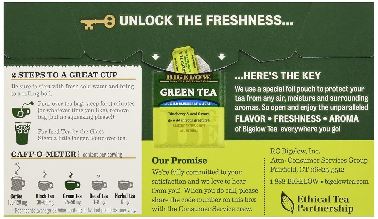 Green Tea With Blueberry 20 Ct