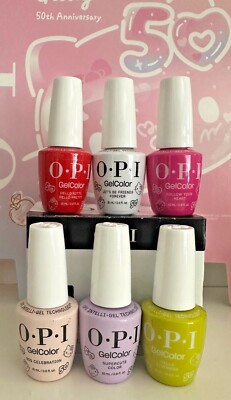 OPI GelColor Soak Off GEL - HELLO KITTY 50TH ANNIVERSARY 0.5oz