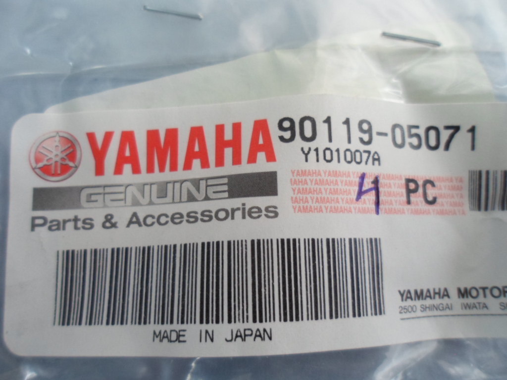 NOS Yamaha Electrical Bolt With Washer 84-11 YFA1 YZ125 YZ250