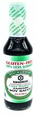 Kikkoman Traditionally Brewed Tamari Soy Sauce-50 Less Sodium10 oz/296 ml