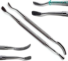 2 Pcs Dental File # 12 and # 45 Double Ended Surgical Premium Instruments