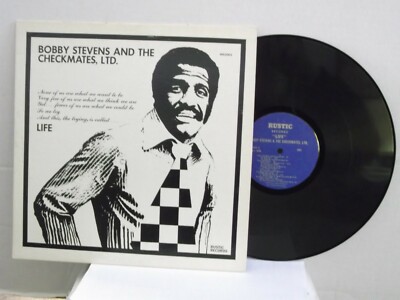 Bobby Stevens & The Checkmates,Ltd,Rustic Records,''Life'',US,LP,st,1970 funk,M-