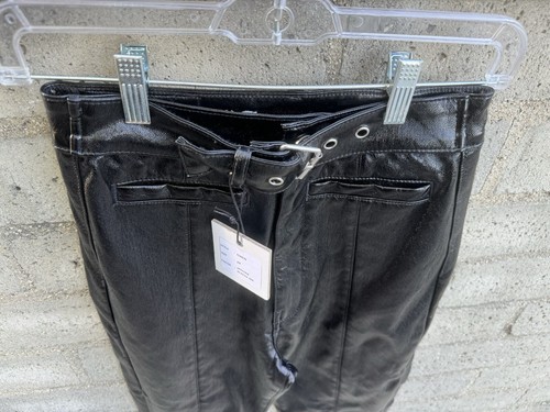 Garbage Marta Goldschmied GWEN High Waisted Skinny Wax Black Denim Jeans Buckle - Picture 9 of 22