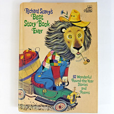 Vintage Richard Scarry's Best Story Book Ever - 1968 Hardcover, 82 Stories