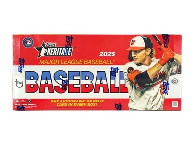 2025 TOPPS HERITAGE BASEBALL HOBBY BOX