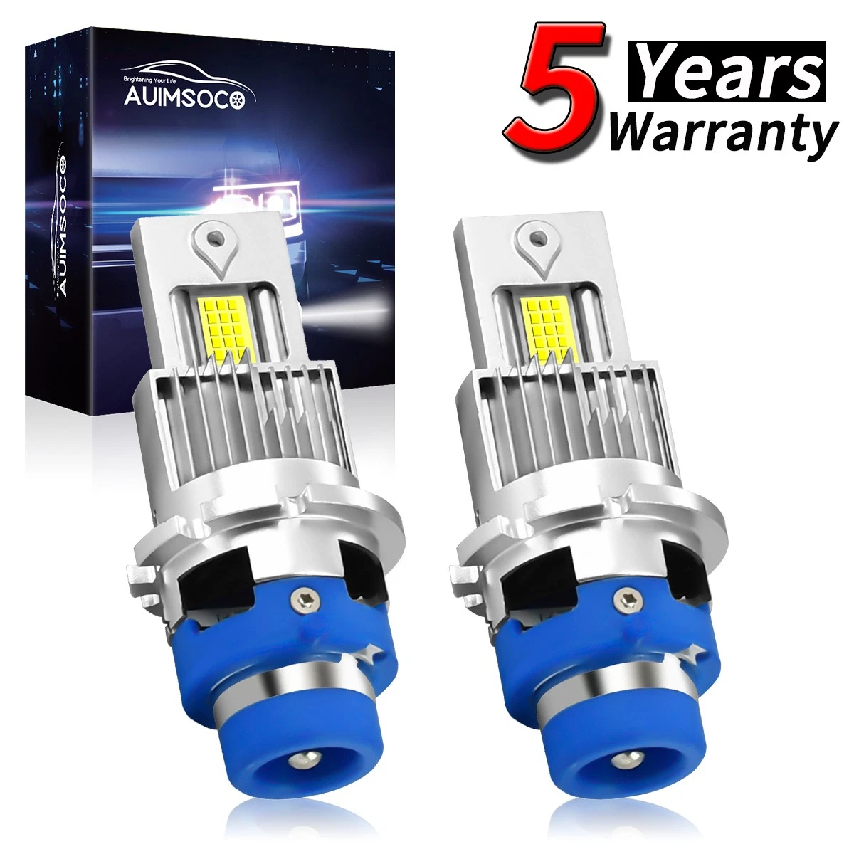 For Lexus IS300 2016 2x LED Headlight Bulbs White Bright Hi/Lo Beam 36000LM 240W