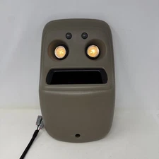 03-06 Sierra Silverado 1500 Overhead Roof Console Dome Lights Storage Light Tan