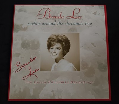 SIGNED Brenda Lee Rockin  Around The Christmas Tree AUTOGRAPHED Vinyl LP Import