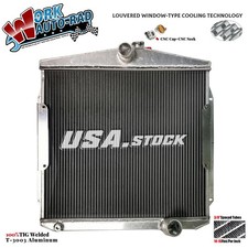 Aluminum Radiator Fits 1955 1956 Pontiac Catalina Star Chief 4.7l 5.2l Cc55po Aluminum Radiator Fits 1955 1956 Pontiac Catalina Star Chief 4.7l 5.2l Cc55po
