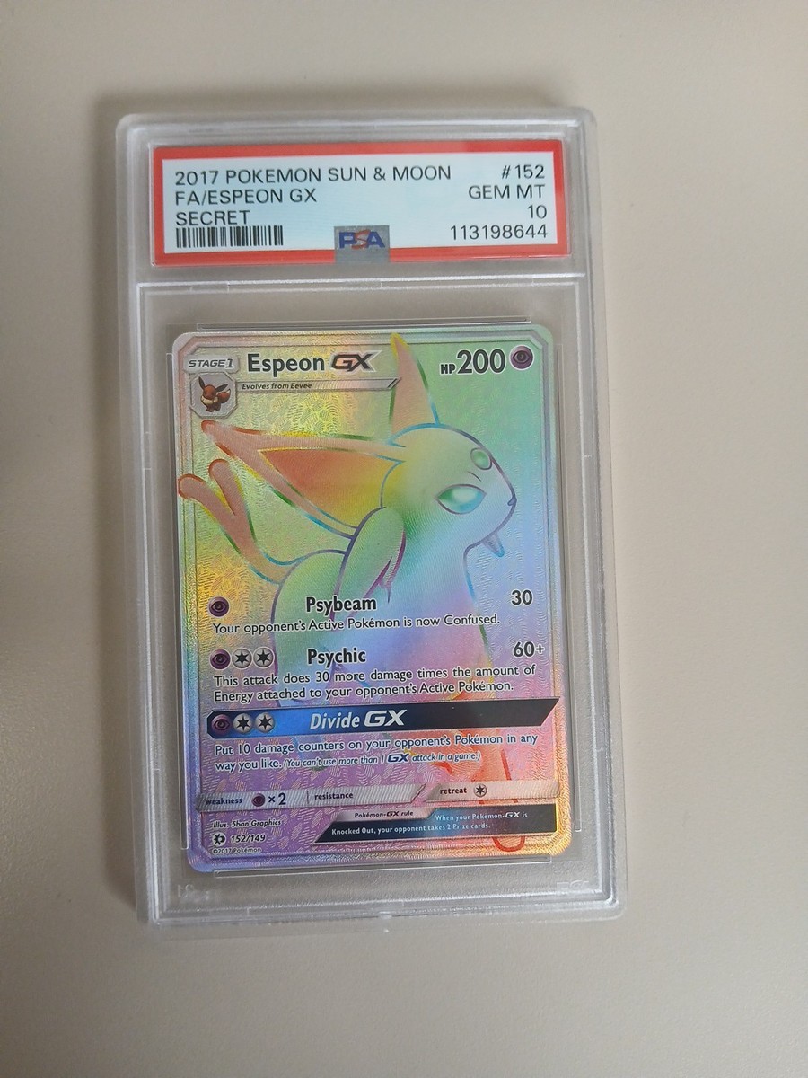 No.ソロアークGX & ピッピGX セット Espeon GX (Secret) 152/149 Sm Base Set Holo for sale online