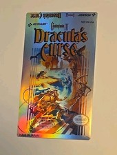 Castlevania III NES Holographic Replacement Cartridge Label