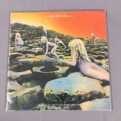 Led Zeppelin Houses of the Holy LP SD 7255 Atlantic 70s Press Rock VG Vinyl G+
