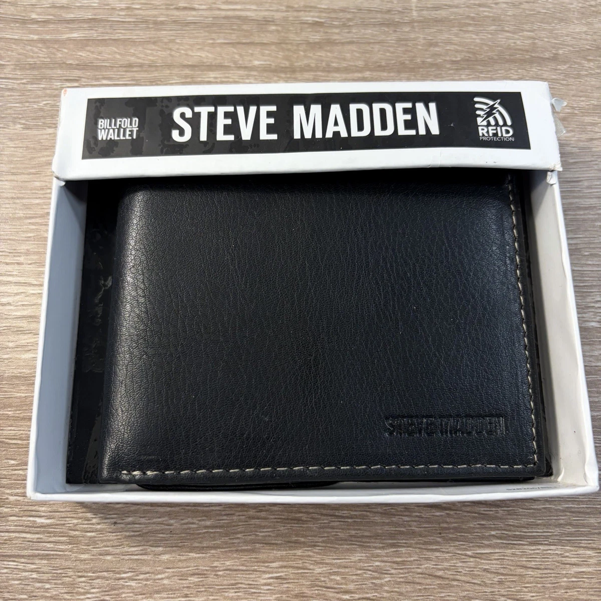Steve Madden Bwander portemonnee - Zwart - Maat Geen
