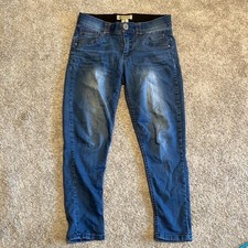 Democracy Ab Technology Skinny Jeans Medium Wash Blue Denim Womens Size 6